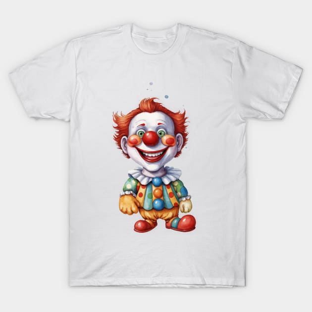 Clown T-Shirt by Ljuko